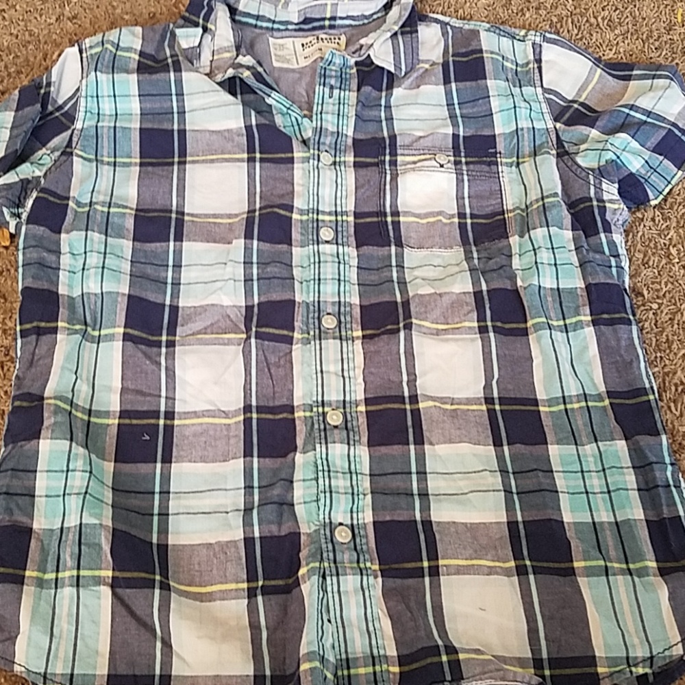 Mens plaid shirt